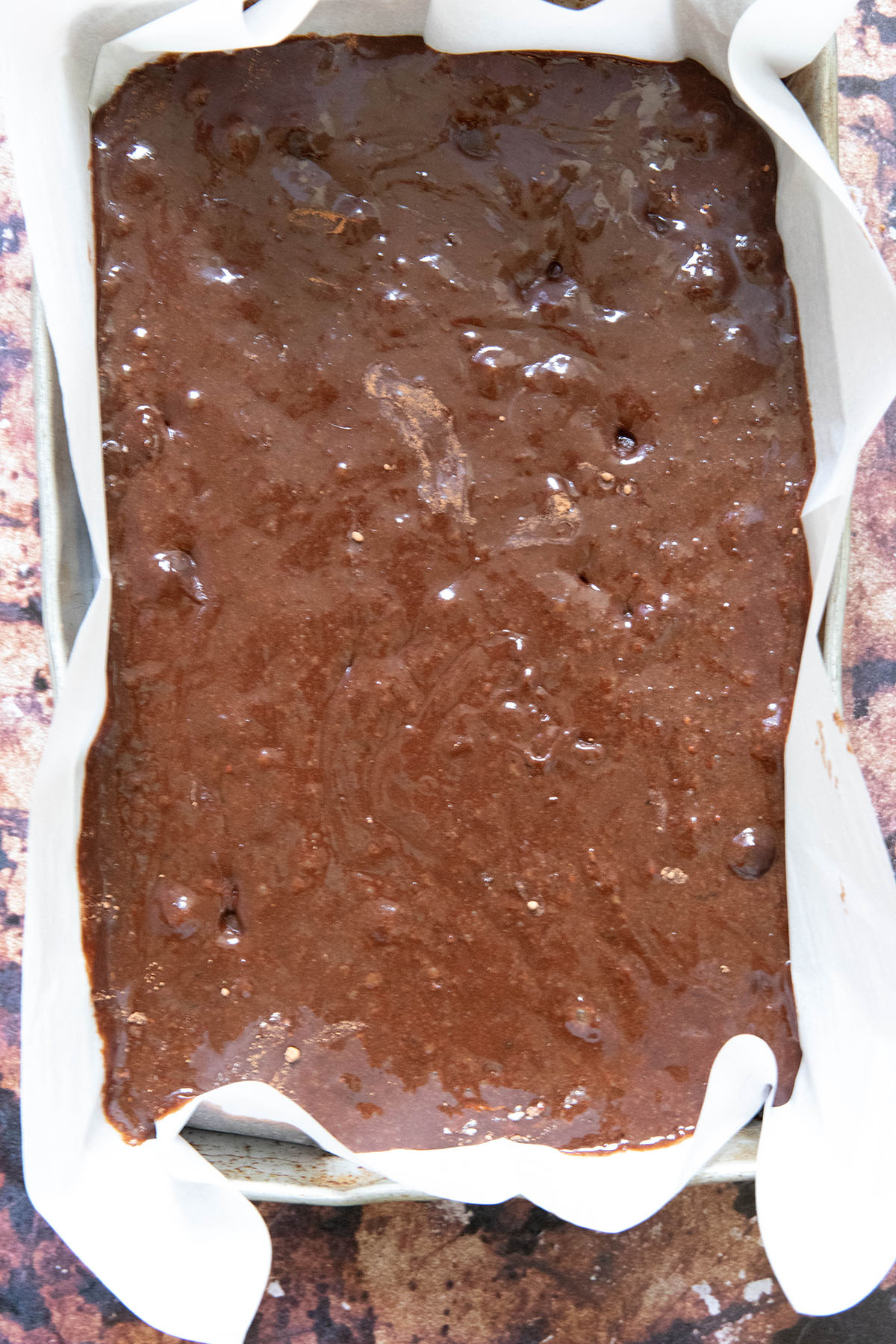 brownie batter for espresso brownies