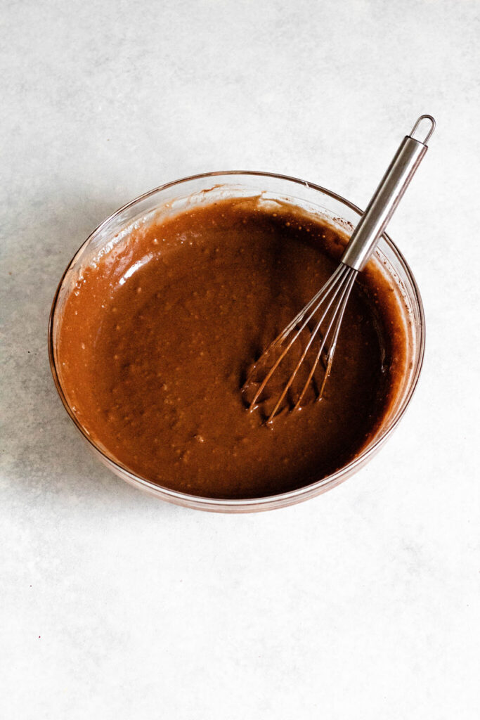 Best Mini Chocolate Cake batter
