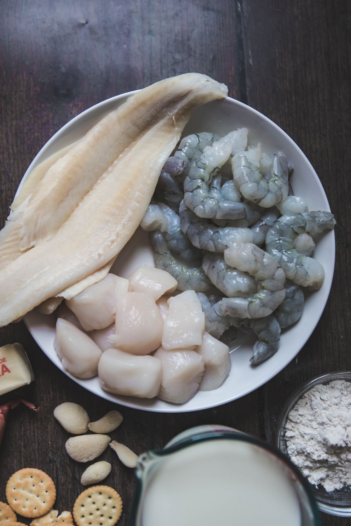 New England Seafood Casserole Recipe ingredients