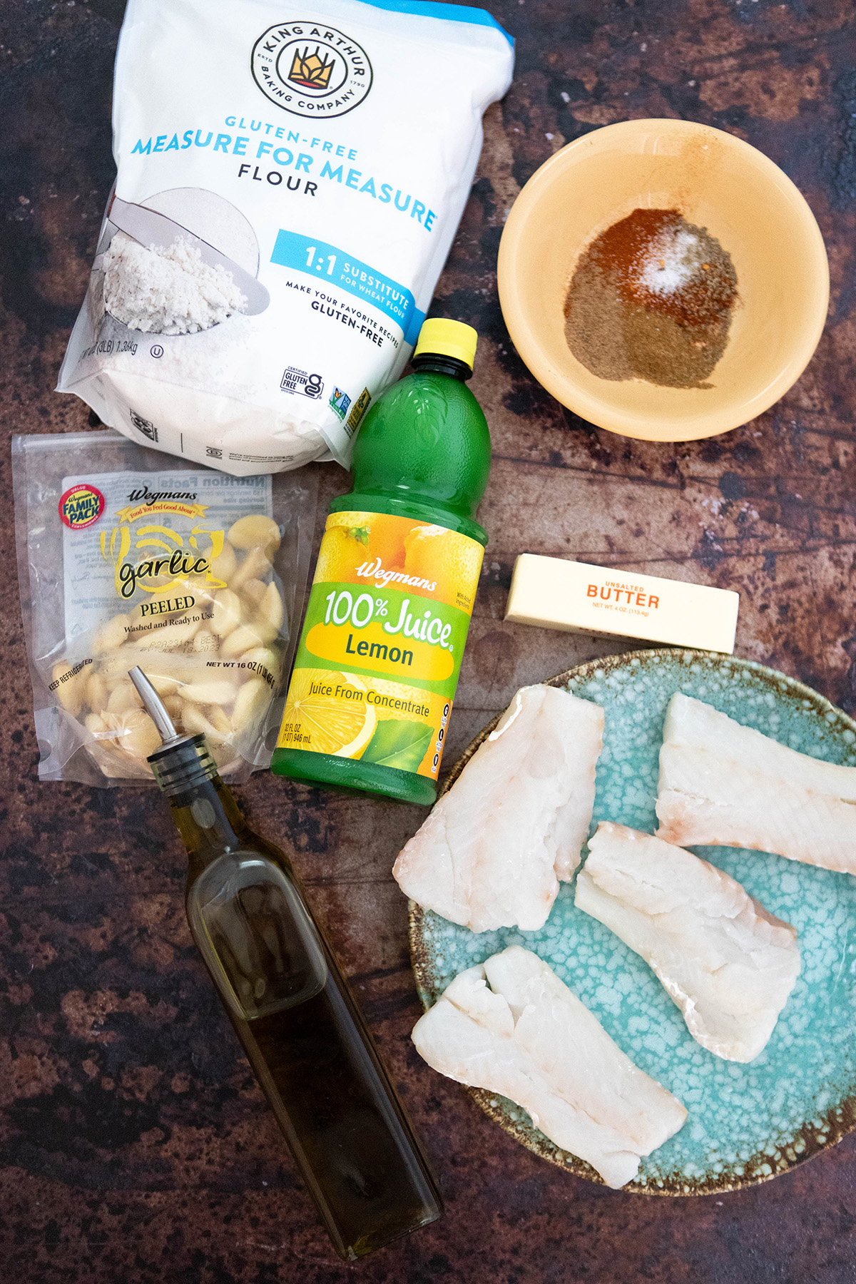 Gluten Free Fried Fish: A Pan-Fried & Gluten-Free Recipe ingredients