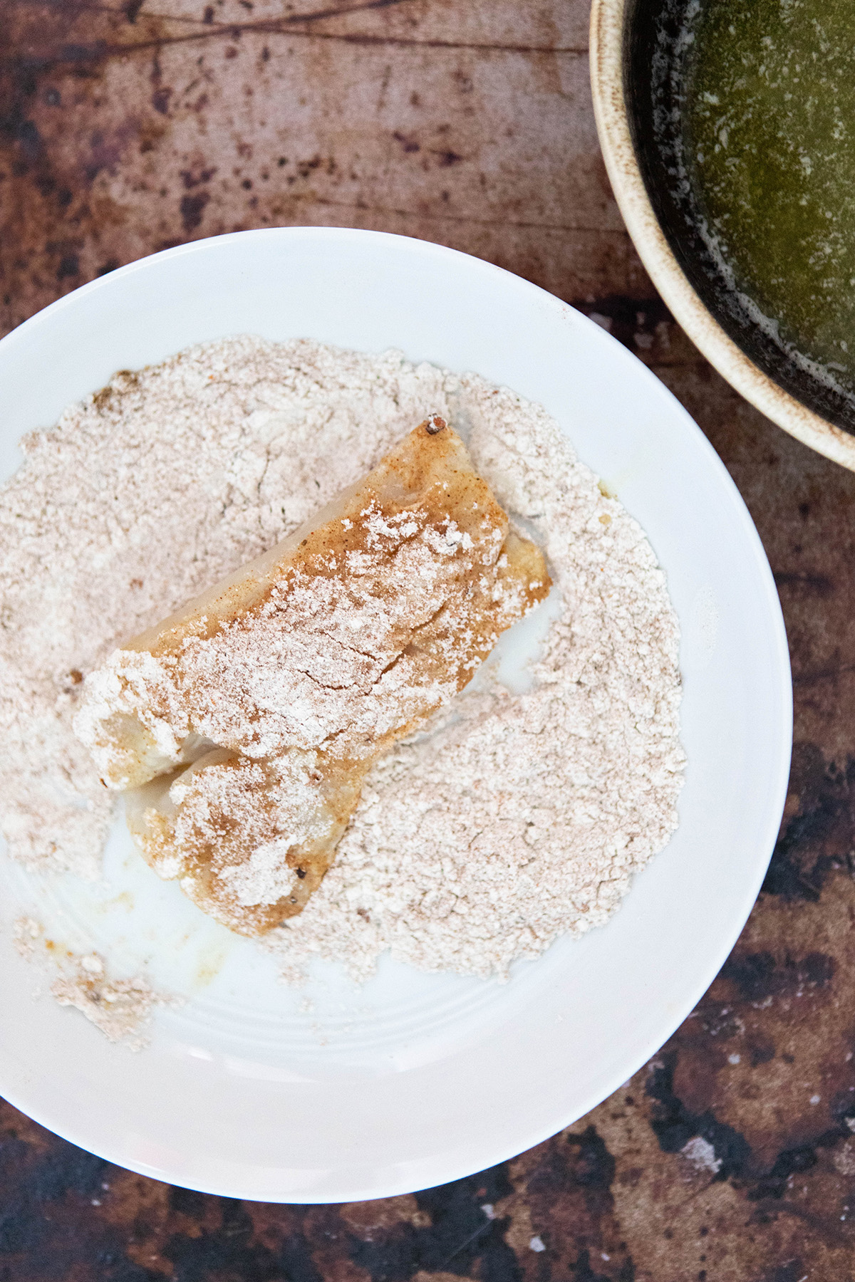 cod filet in flour