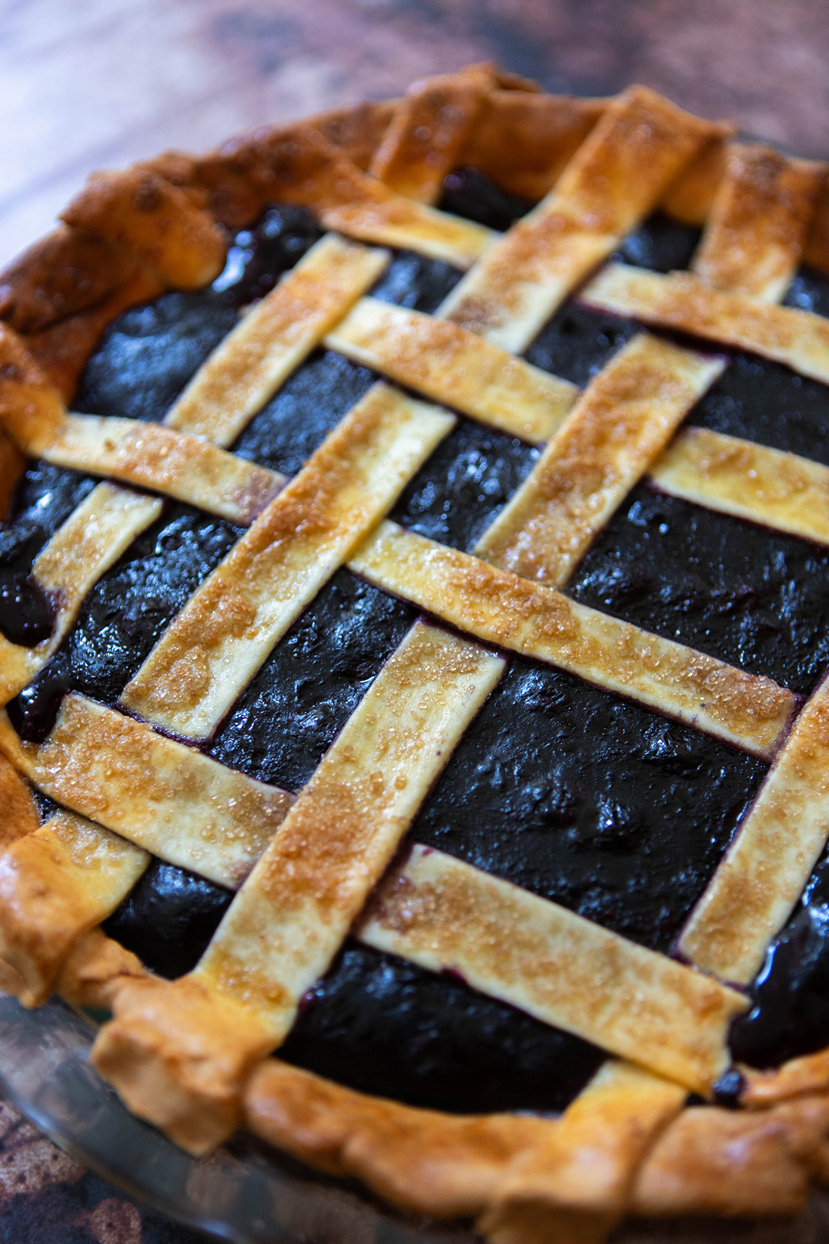 Blueberry Pie with Frozen Blueberries: Easy Homemade Pie