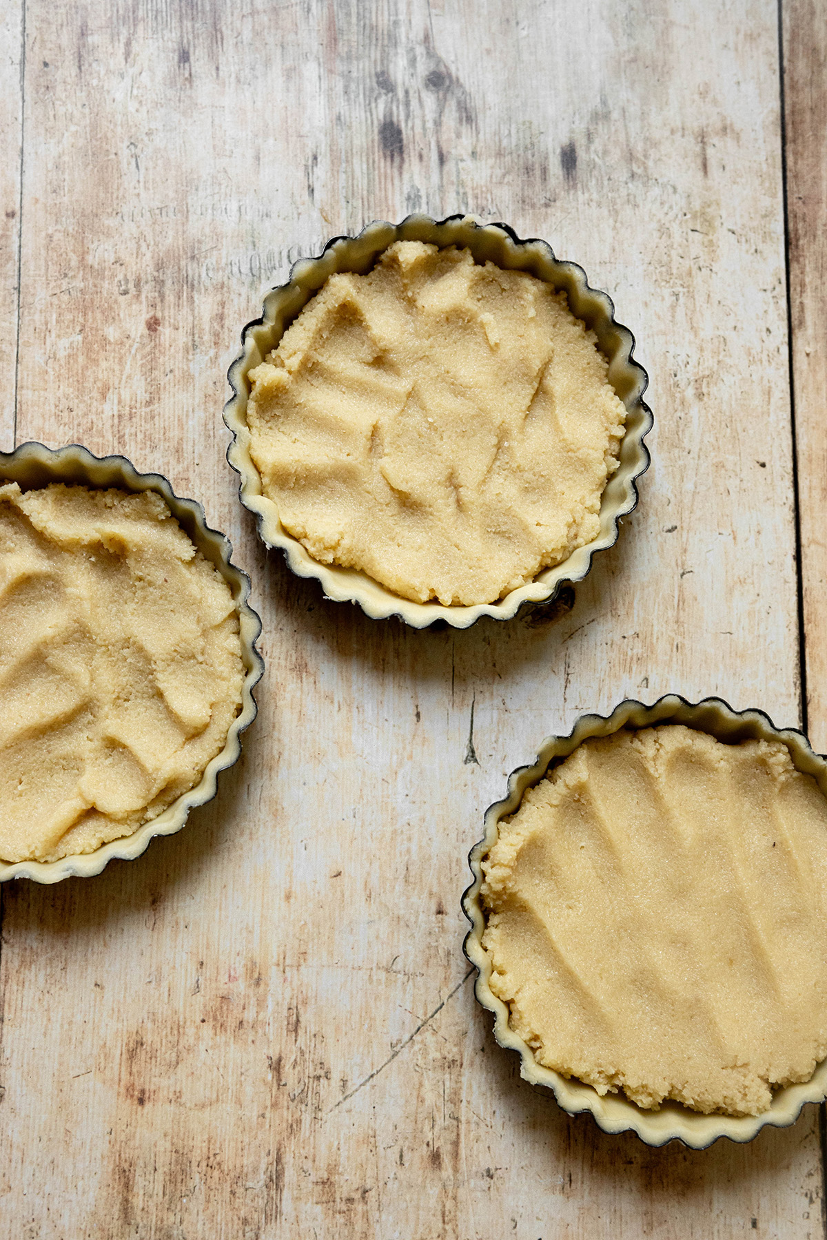 tarts with frangipane 