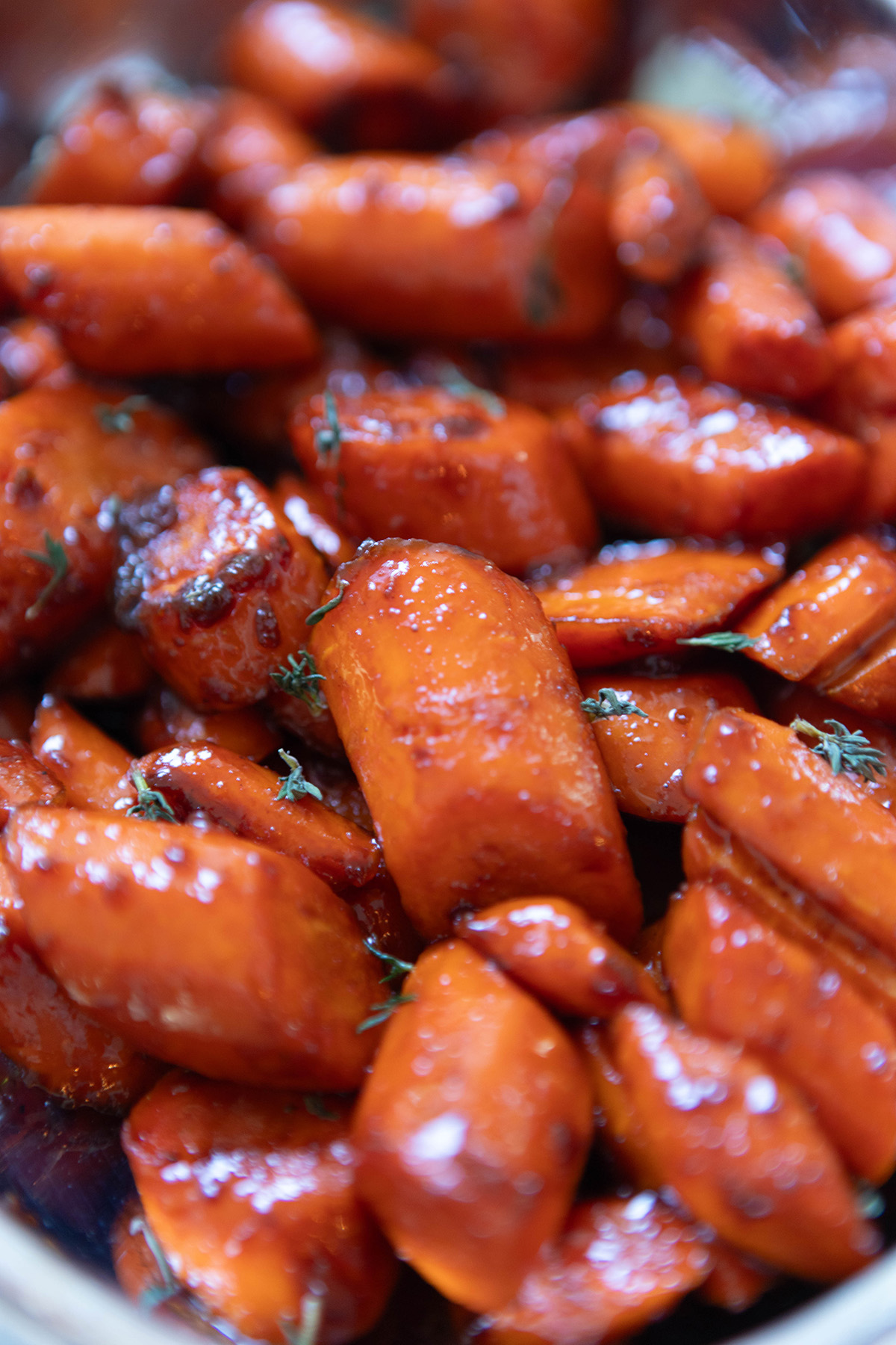 Brown Sugar Honey Glazed Carrots