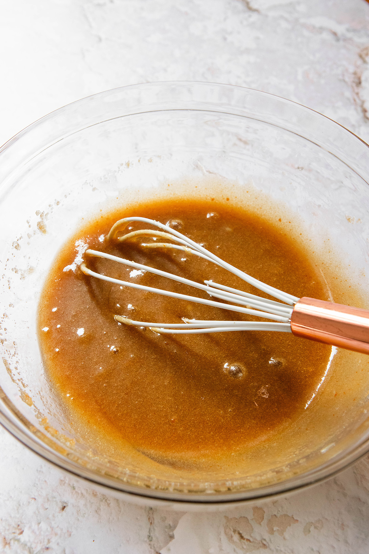 wet ingredients for cookie dough 