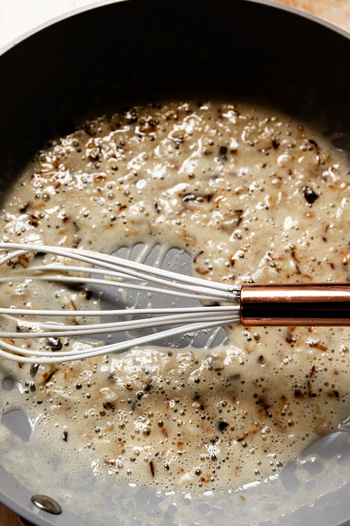 roux in a pan