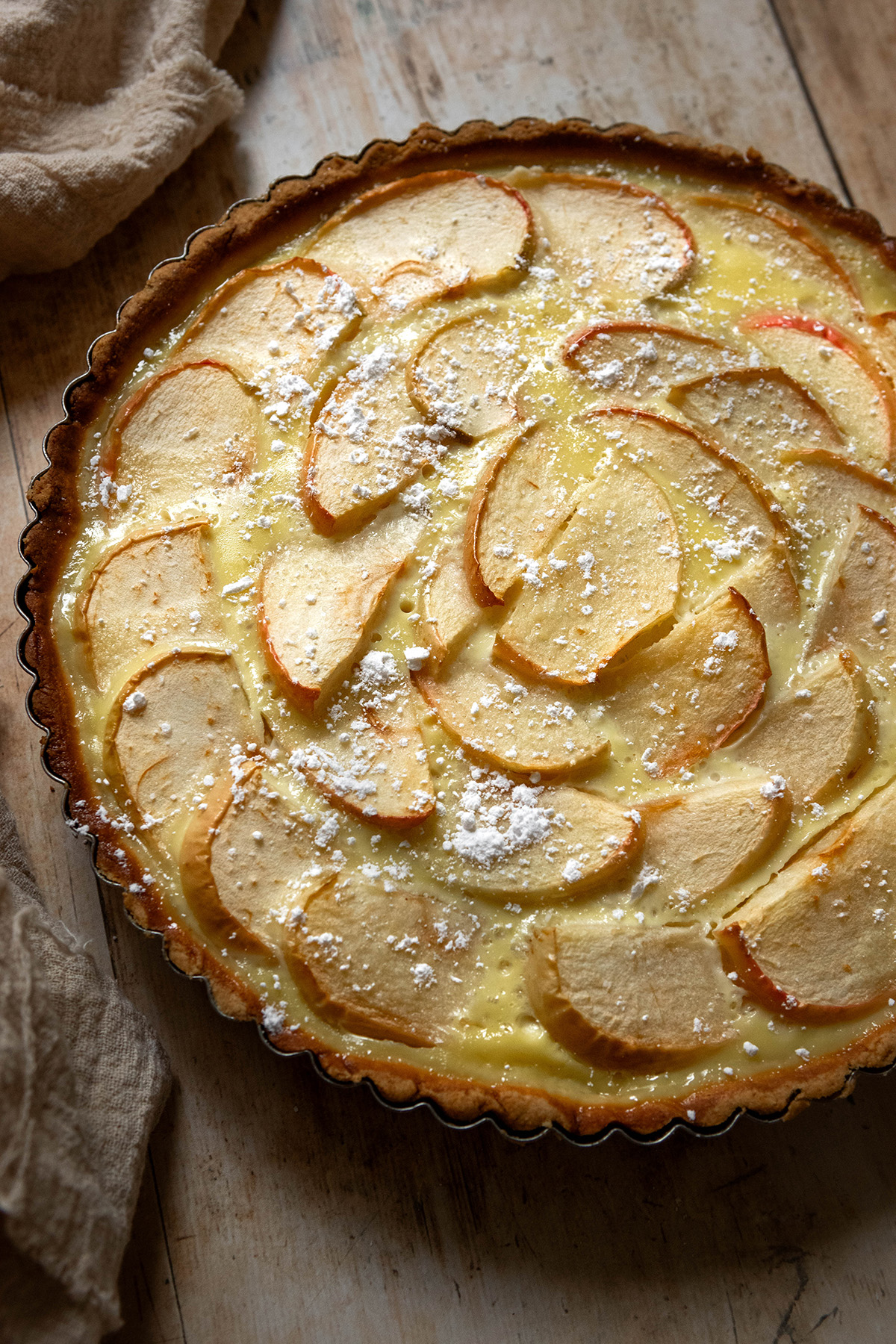 Custard Apple Tart: A French Normande Tarte Recipe