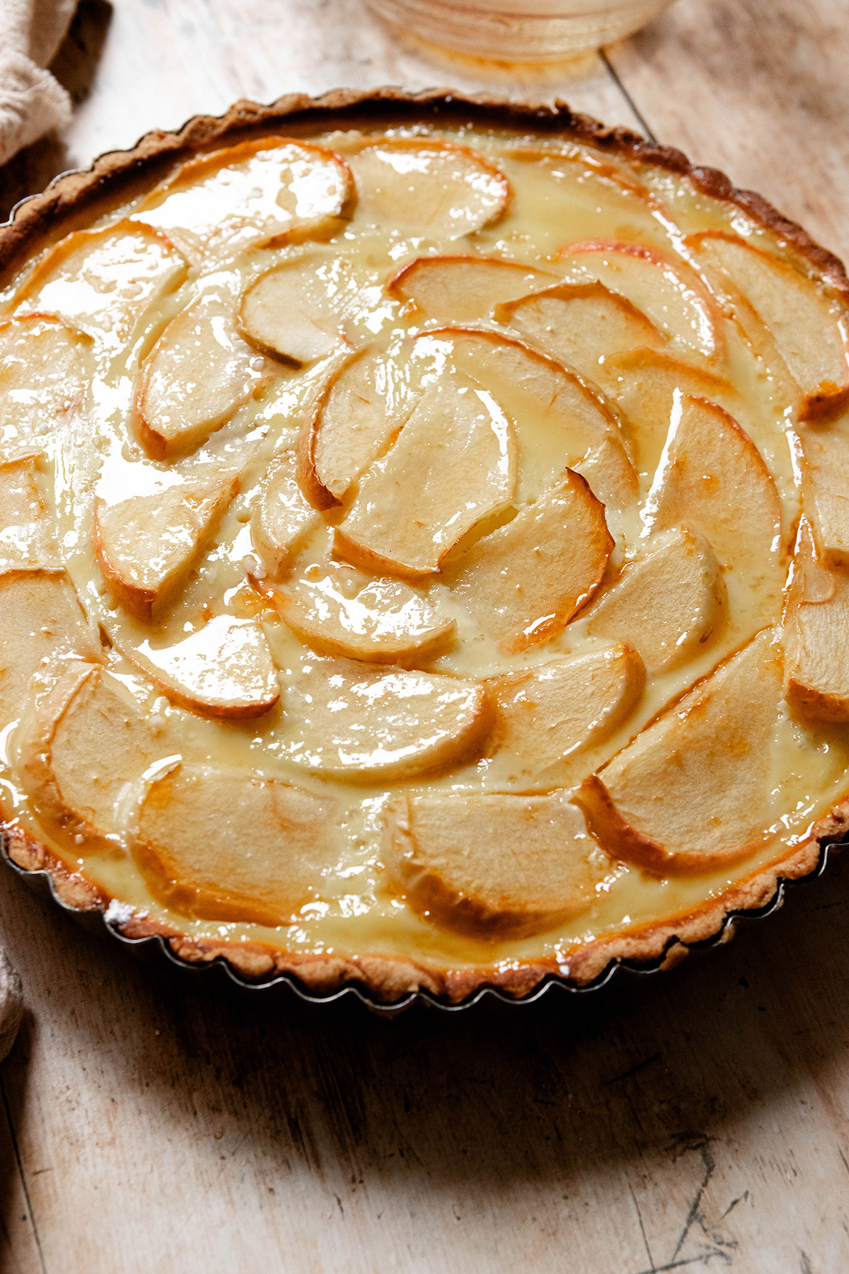 Custard Apple Tart: A French Normande Tarte Recipe