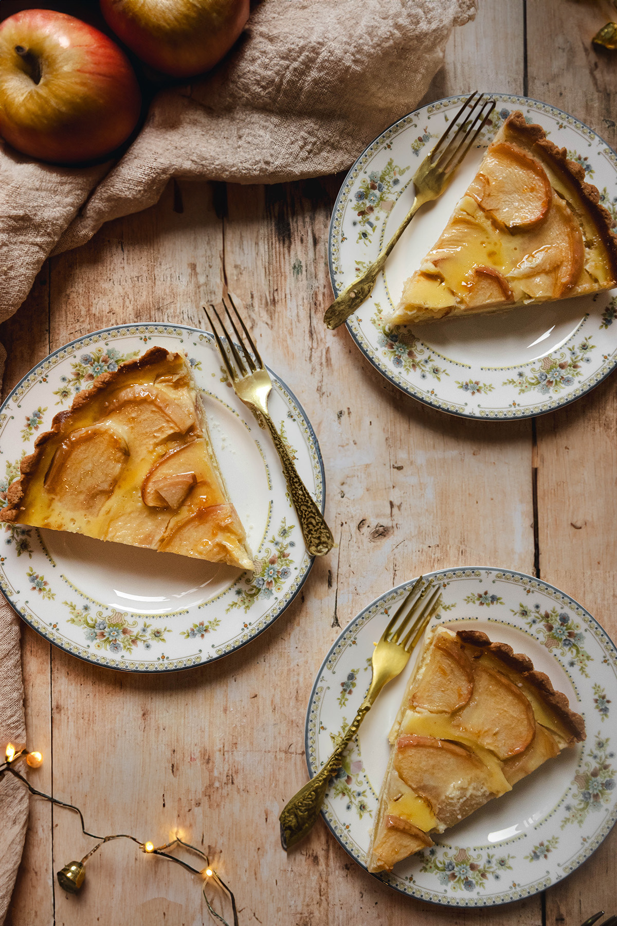Custard Apple Tart: A French Normande Tarte Recipe