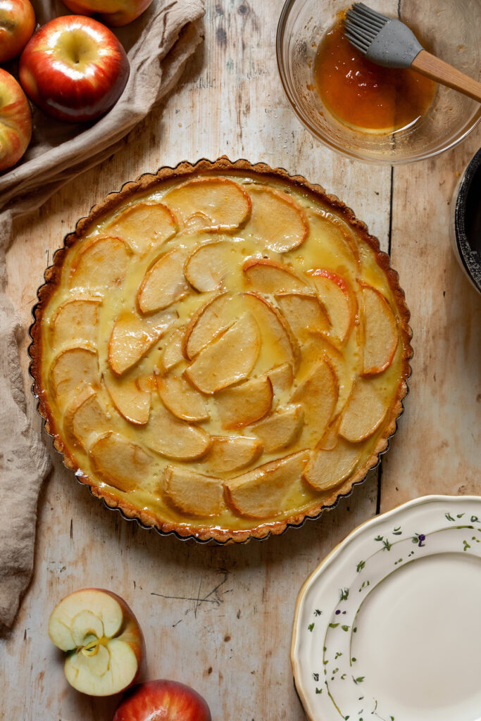 Custard Apple Tart: A French NormandeTarte Recipe