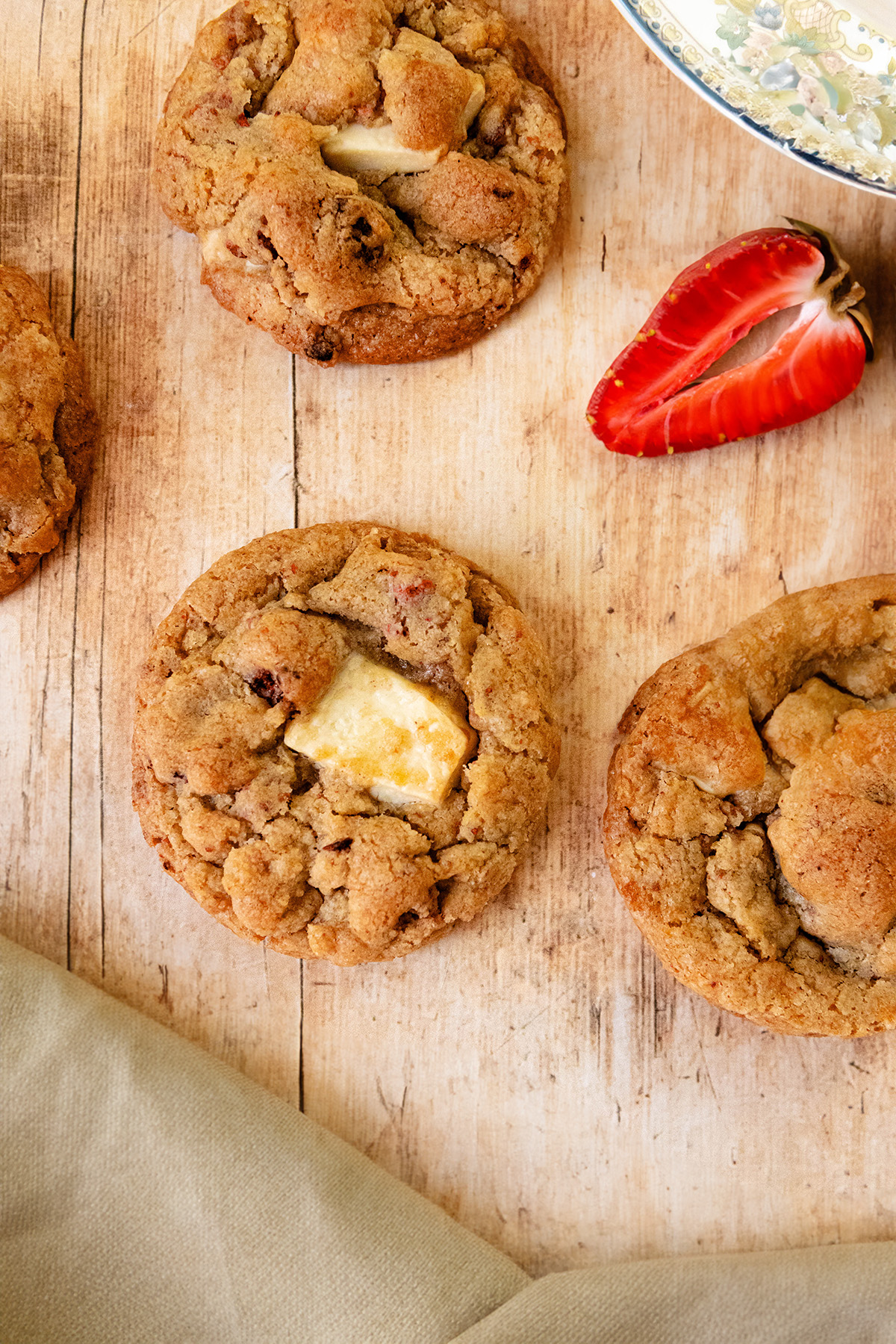 The Best Strawberry White Chocolate Cookies Recipe