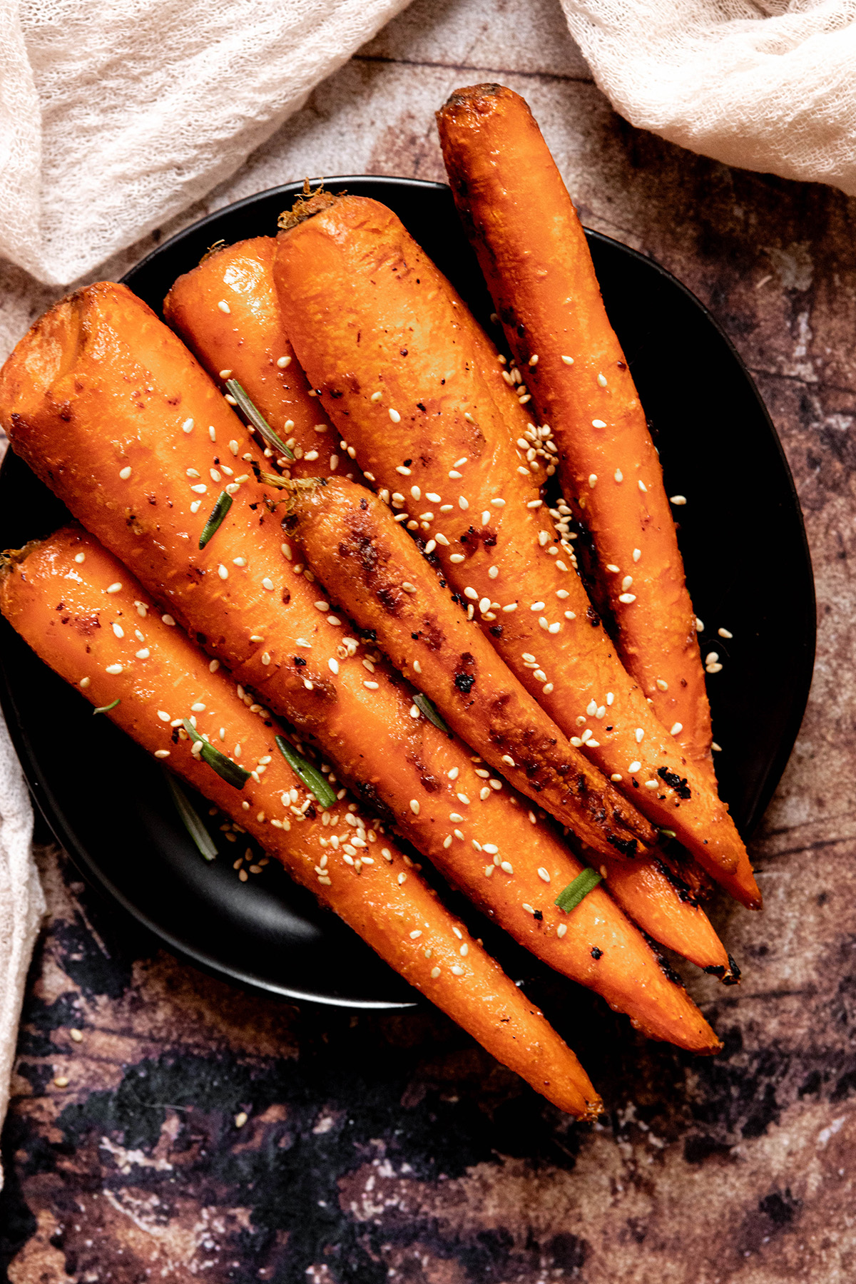 Roasted Miso Carrots Recipe with Brown Butter Glaze