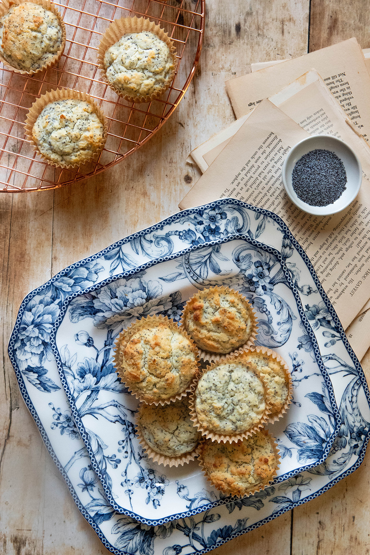 Moist Gluten Free Lemon Poppy Seed Muffins Recipe!