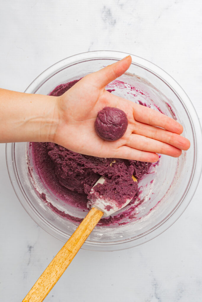 Ube Crinkle Cookies (Purple Yam Cookies)