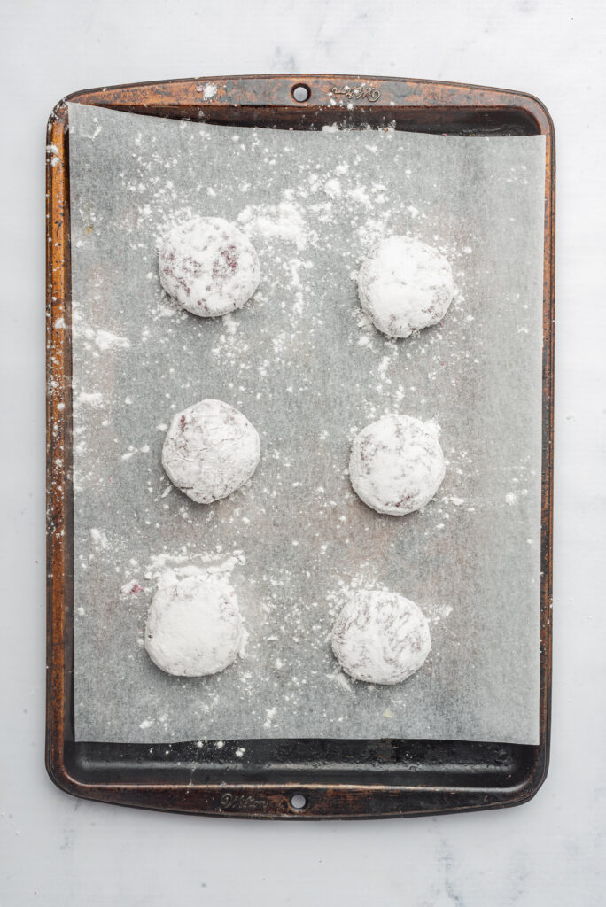 Ube Crinkle Cookies (Purple Yam Cookies)