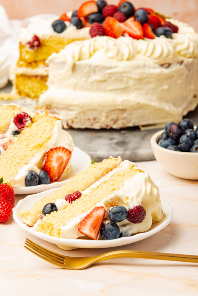 Chantilly Cake (Gluten-Free)