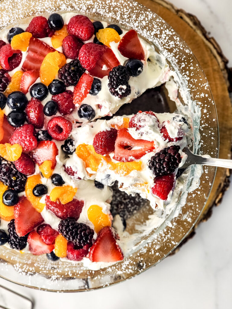 Gluten-Free Brownie Fruit Pizza