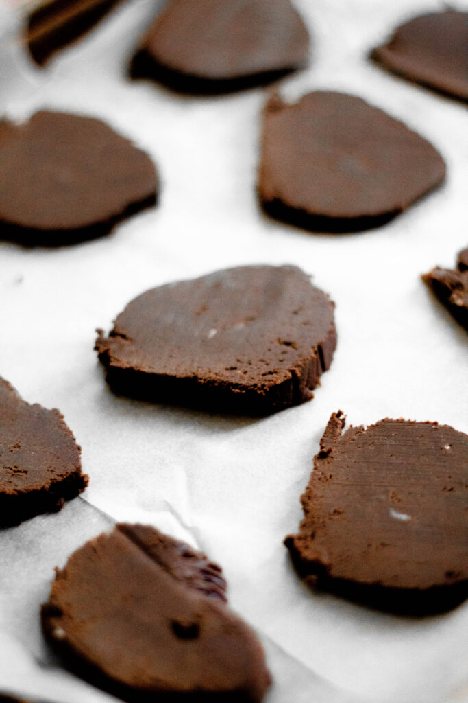 Mexican Hot Chocolate Cookies on a cookie tray.