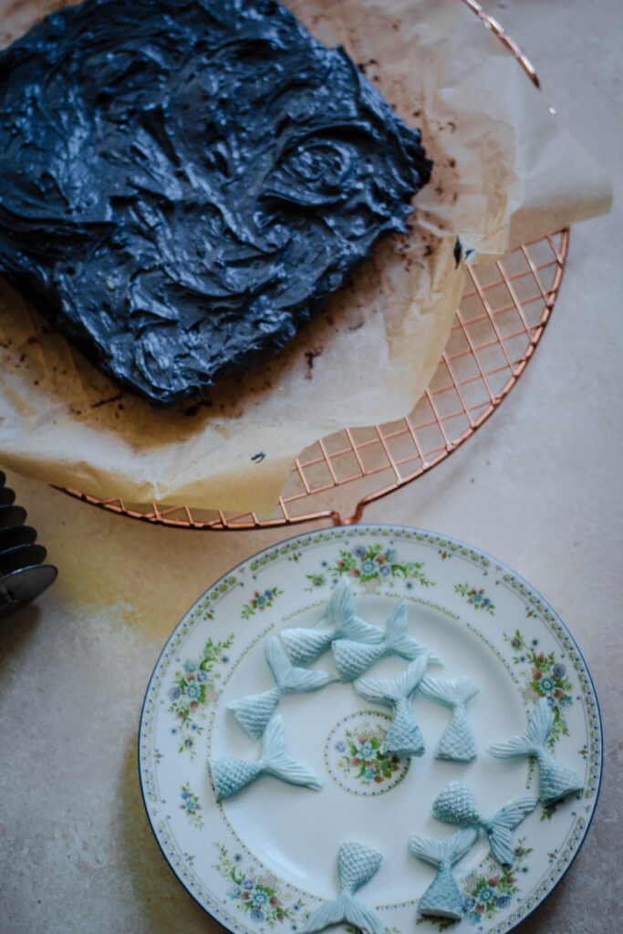 Harry Potter gluten free brownie recipes on parchment paper