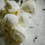 No churn honey and thyme ice cream
