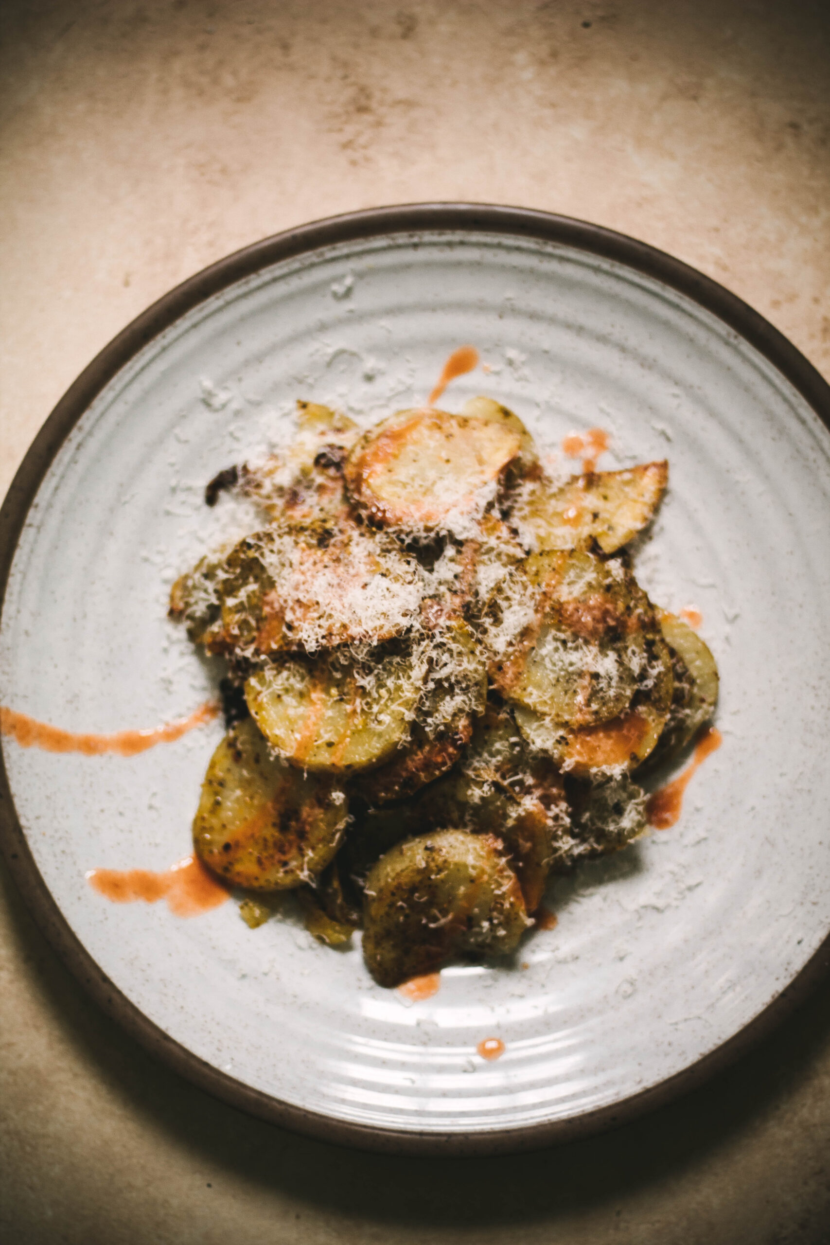 Roasted Potatoes Recipe on a plate