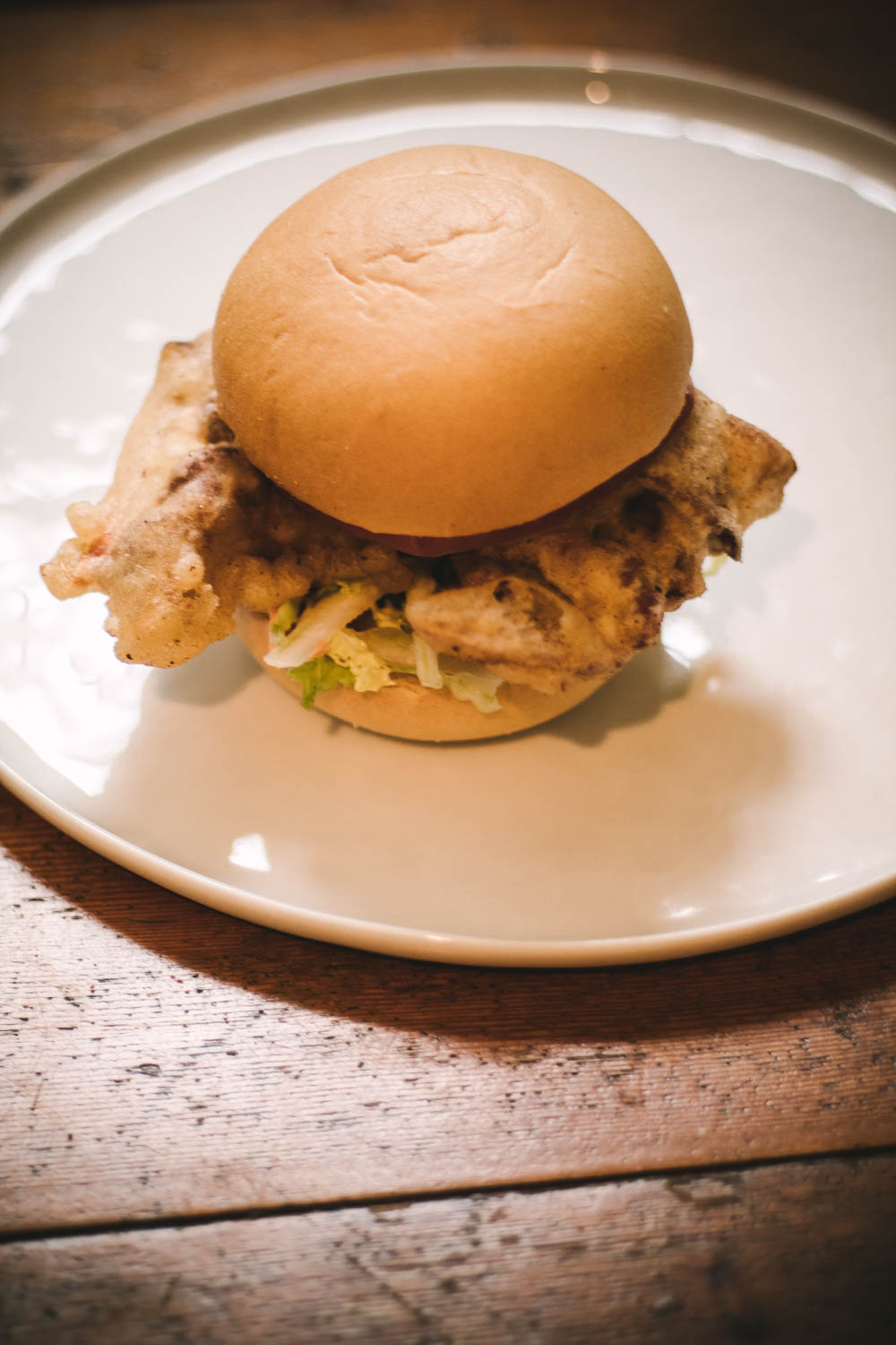 Gluten Free Soft Shell Crab Sandwich
