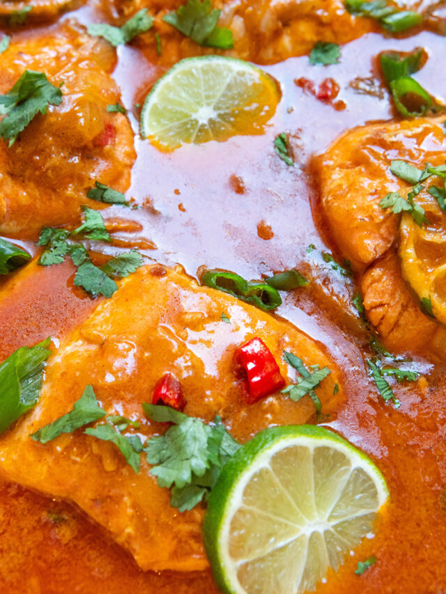 Red Curry Salmon: Easy Thai Red Curry Salmon Recipe!