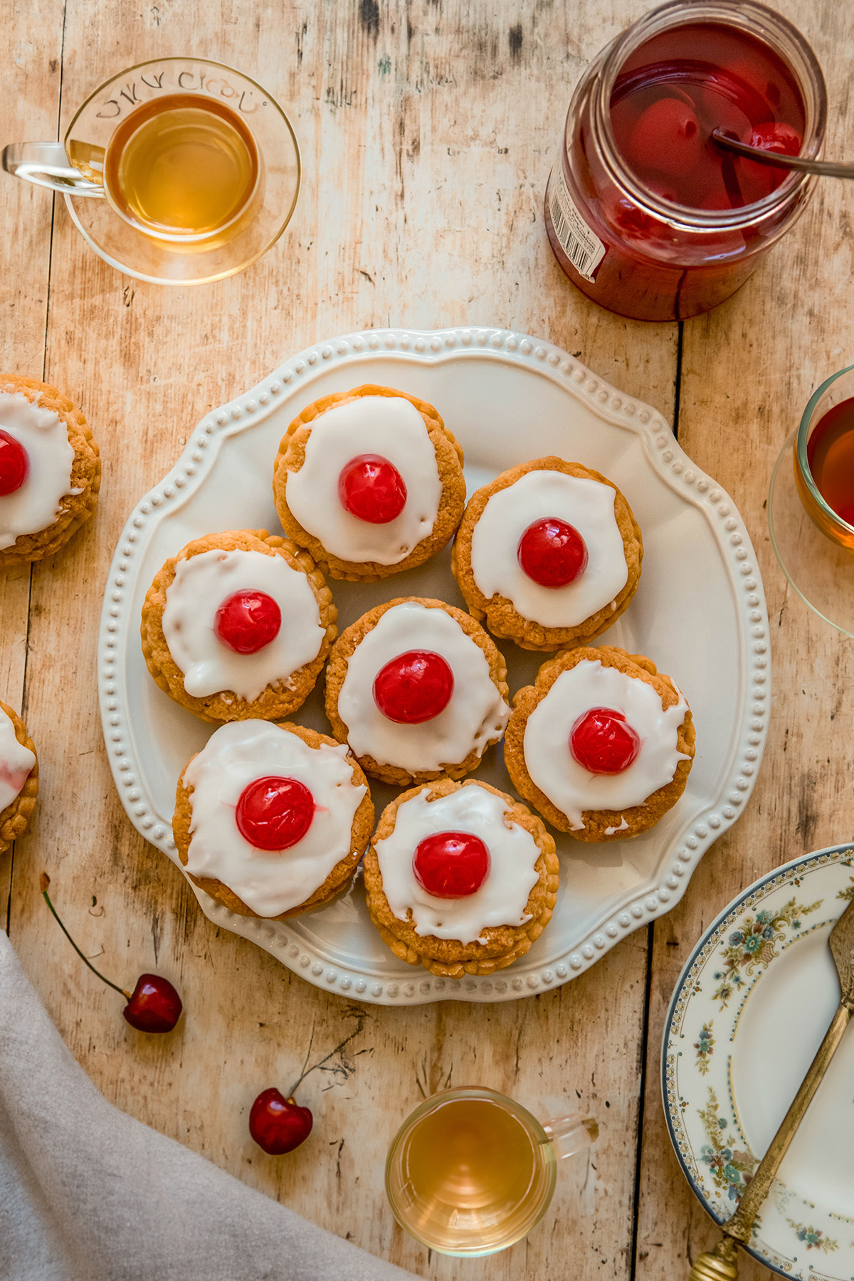 CHERRY BAKEWELL TART RECIPE: MINI FRANGIPANE TARTS