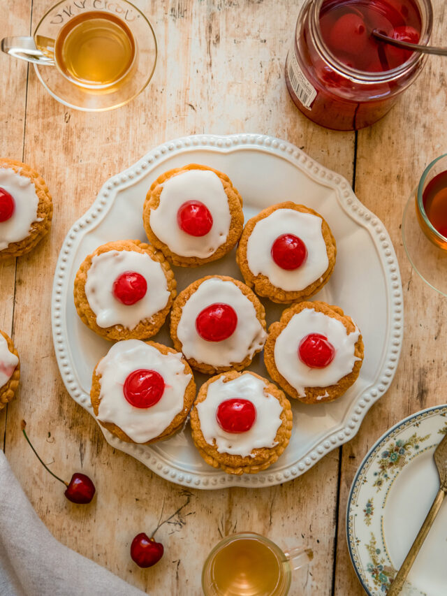 CHERRY BAKEWELL TART RECIPE: MINI FRANGIPANE TARTS