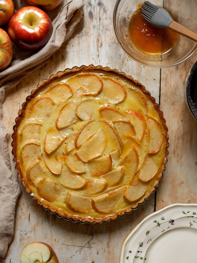 Custard Apple Tart: A French NormandeTarte Recipe